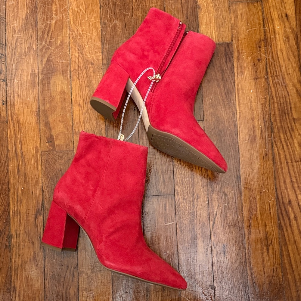 ANTONIO MELANI Red Heeled Boots
